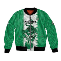 Nigeria Basketball Custom Bomber Jacket Go DTigers - Wonder Print Shop