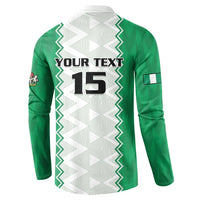 Nigeria Basketball Custom Button Sweatshirt Go DTigers - Wonder Print Shop