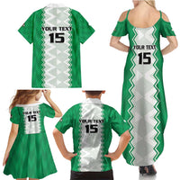 Nigeria Basketball Custom Family Matching Summer Maxi Dress and Hawaiian Shirt Go DTigers - Wonder Print Shop