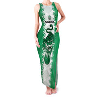 Nigeria Basketball Custom Family Matching Tank Maxi Dress and Hawaiian Shirt Go DTigers - Wonder Print Shop