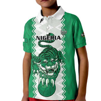 Nigeria Basketball Custom Kid Polo Shirt Go DTigers - Wonder Print Shop