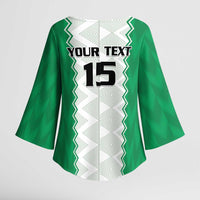 Nigeria Basketball Custom Kimono Sleeve Blouse Go DTigers - Wonder Print Shop