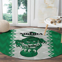 Nigeria Basketball Round Carpet Go DTigers - Wonder Print Shop