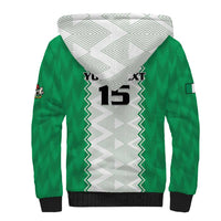 Nigeria Basketball Custom Sherpa Hoodie Go DTigers - Wonder Print Shop