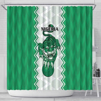 Nigeria Basketball Shower Curtain Go DTigers - Wonder Print Shop
