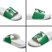 Nigeria Basketball Slide Sandals Go DTigers - Wonder Print Shop