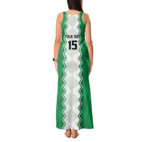 Nigeria Basketball Custom Tank Maxi Dress Go DTigers - Wonder Print Shop