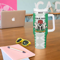 Nigeria Basketball Custom Tumbler With Handle Go DTigers - Wonder Print Shop