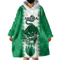 Nigeria Basketball Custom Wearable Blanket Hoodie Go DTigers - Wonder Print Shop