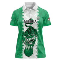 Nigeria Basketball Custom Women Polo Shirt Go DTigers - Wonder Print Shop