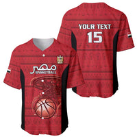 Egypt Basketball Custom Baseball Jersey Go Pharaohs - Wonder Print Shop