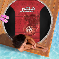 Egypt Basketball Beach Blanket Go Pharaohs - Wonder Print Shop