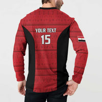 Egypt Basketball Custom Button Sweatshirt Go Pharaohs - Wonder Print Shop