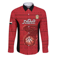 Egypt Basketball Custom Family Matching Short Sleeve Bodycon Dress and Hawaiian Shirt Go Pharaohs - Wonder Print Shop