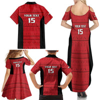 Egypt Basketball Custom Family Matching Summer Maxi Dress and Hawaiian Shirt Go Pharaohs - Wonder Print Shop