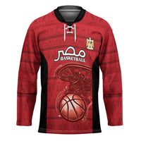 Egypt Basketball Custom Hockey Jersey Go Pharaohs - Wonder Print Shop