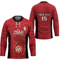 Egypt Basketball Custom Hockey Jersey Go Pharaohs - Wonder Print Shop