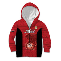 Egypt Basketball Custom Kid Hoodie Go Pharaohs - Wonder Print Shop