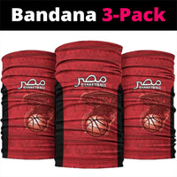 Egypt Basketball Neck Gaiter Go Pharaohs - Wonder Print Shop