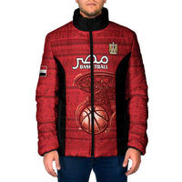 Egypt Basketball Custom Padded Jacket Go Pharaohs - Wonder Print Shop