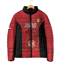 Egypt Basketball Custom Padded Jacket Go Pharaohs - Wonder Print Shop