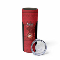 Egypt Basketball Custom Skinny Tumbler Go Pharaohs - Wonder Print Shop