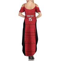 Egypt Basketball Custom Summer Maxi Dress Go Pharaohs - Wonder Print Shop