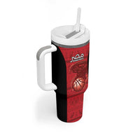 Egypt Basketball Custom Tumbler With Handle Go Pharaohs - Wonder Print Shop