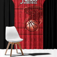 Egypt Basketball Window Curtain Go Pharaohs - Wonder Print Shop