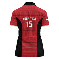 Egypt Basketball Custom Women Polo Shirt Go Pharaohs - Wonder Print Shop