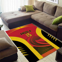 Angola Basketball Custom Area Rug Go Champions - Wonder Print Shop