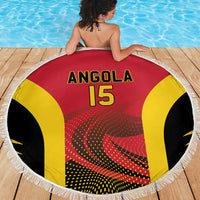 Angola Basketball Custom Beach Blanket Go Champions - Wonder Print Shop