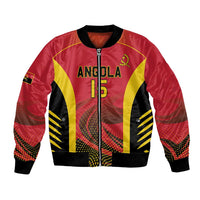 Angola Basketball Custom Bomber Jacket Go Champions - Wonder Print Shop