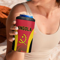 Angola Basketball Custom 4 in 1 Can Cooler Tumbler Go Champions - Wonder Print Shop