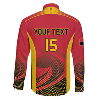 Angola Basketball Custom Family Matching Long Sleeve Bodycon Dress and Hawaiian Shirt Go Champions - Wonder Print Shop