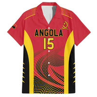 Angola Basketball Custom Family Matching Puletasi and Hawaiian Shirt Go Champions - Wonder Print Shop