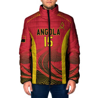 Angola Basketball Custom Padded Jacket Go Champions - Wonder Print Shop