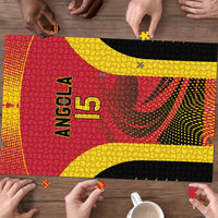 Angola Basketball Custom Puzzle Go Champions - Wonder Print Shop