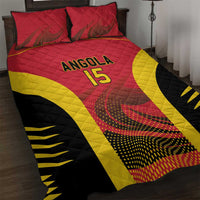Angola Basketball Custom Quilt Bed Set Go Champions - Wonder Print Shop