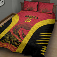 Angola Basketball Custom Quilt Bed Set Go Champions - Wonder Print Shop