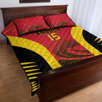 Angola Basketball Custom Quilt Bed Set Go Champions - Wonder Print Shop