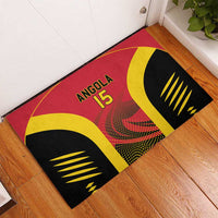 Angola Basketball Custom Rubber Doormat Go Champions - Wonder Print Shop