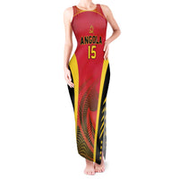 Angola Basketball Custom Tank Maxi Dress Go Champions - Wonder Print Shop