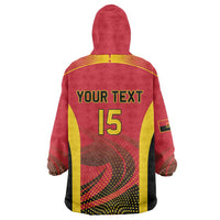 Angola Basketball Custom Wearable Blanket Hoodie Go Champions - Wonder Print Shop