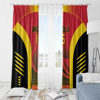 Angola Basketball Custom Window Curtain Go Champions - Wonder Print Shop