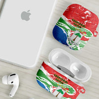 Equatorial Guinea Independence Day AirPods Case Coat Of Arms With Map - Wonder Print Shop