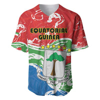 Personalized Equatorial Guinea Independence Day Baseball Jersey Coat Of Arms With Map - Wonder Print Shop