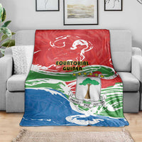 Equatorial Guinea Independence Day Blanket Coat Of Arms With Map - Wonder Print Shop