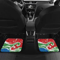 Equatorial Guinea Independence Day Car Mats Coat Of Arms With Map - Wonder Print Shop