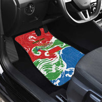 Equatorial Guinea Independence Day Car Mats Coat Of Arms With Map - Wonder Print Shop